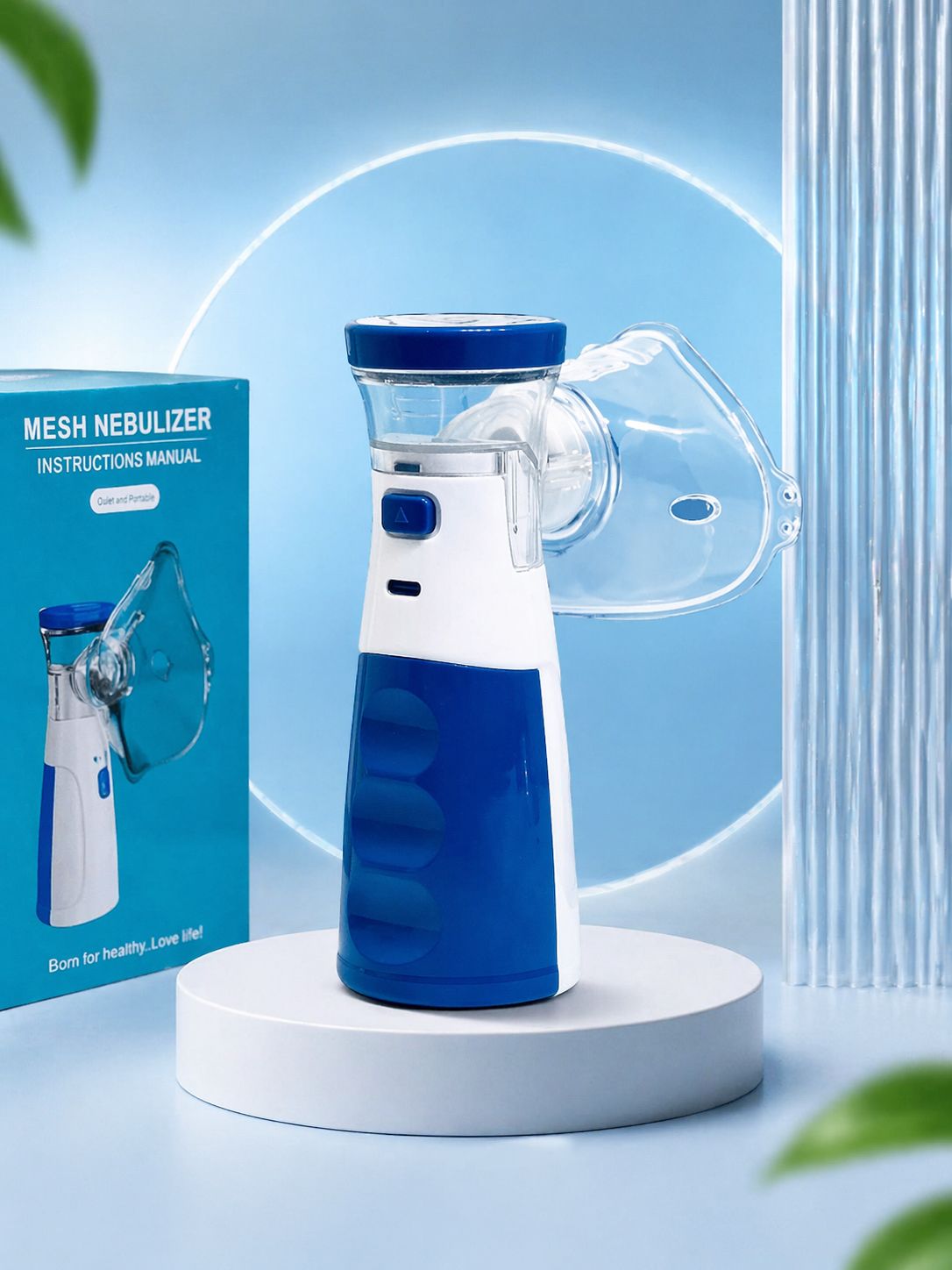Mesh Nebulizer – Ultra-Fine Mist Portable Inhaler with Quiet Operation
