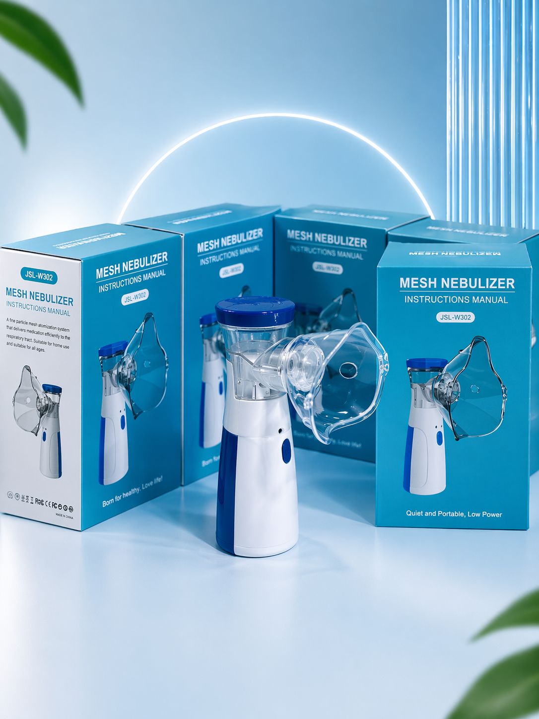 Mesh Nebulizer – Ultra-Fine Mist Portable Inhaler with Quiet Operation
