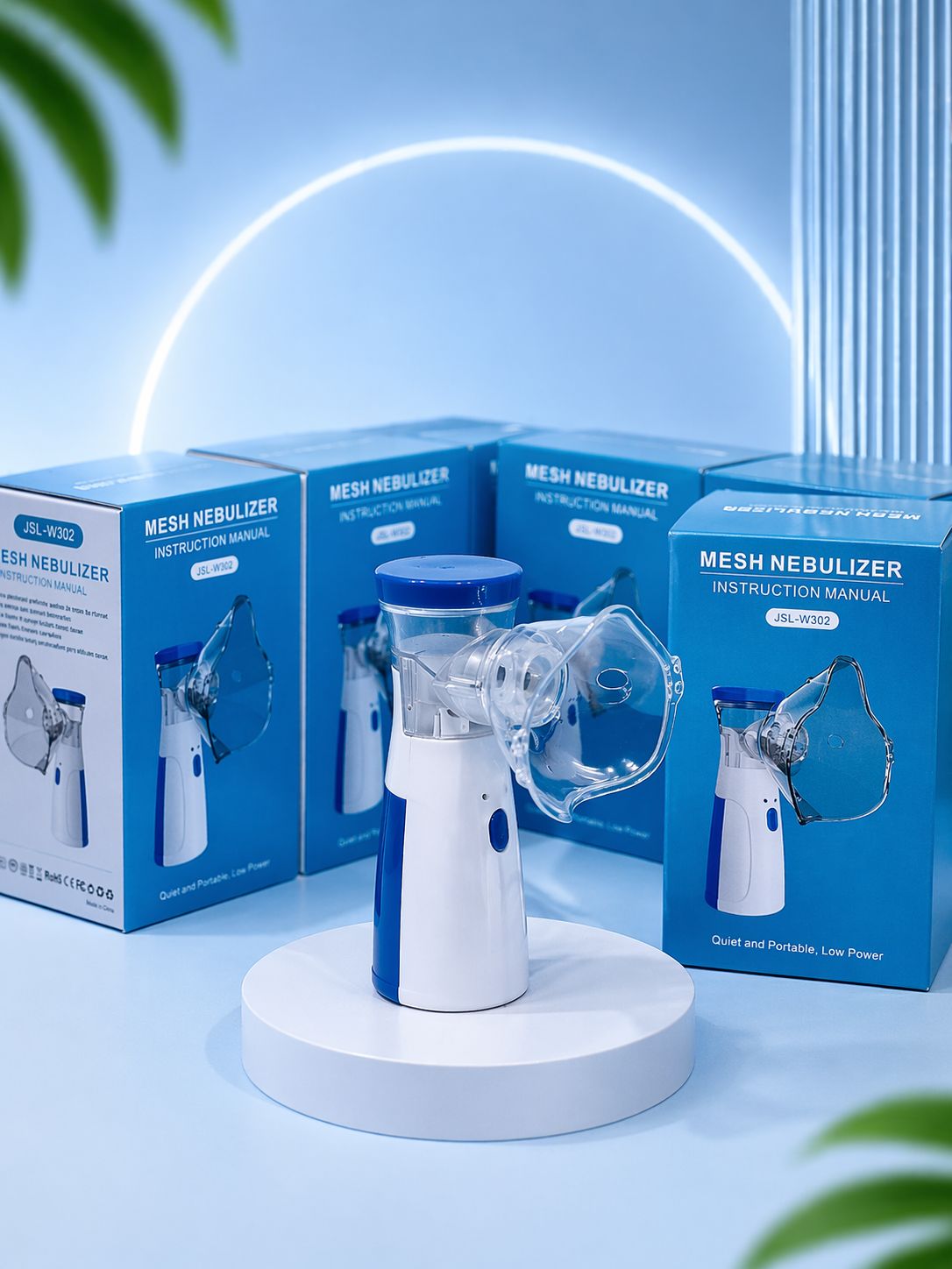 Mesh Nebulizer – Ultra-Fine Mist Portable Inhaler with Quiet Operation